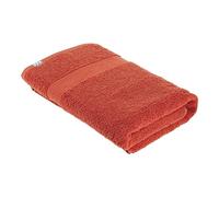 TENDANCE Drap de Bain Tissu éponge 100% Coton Terracotta 70 x 130 cm