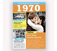 TENDANCE EDITIONS CARTE D'ANNIVERSAIRE LE JOURNAL DE MON ANNEE 1948-2011 (1970)
