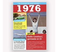 TENDANCE EDITIONS CARTE D'ANNIVERSAIRE LE JOURNAL DE MON ANNEE 1948-2011 (1976)