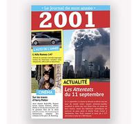 TENDANCE EDITIONS CARTE D'ANNIVERSAIRE LE JOURNAL DE MON ANNEE 1948-2011 (2001)