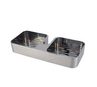 Tendance Serviteur de douche adaptable sur colonne de douche, étagère universelle en ABS, 25 x 11 x 4 cm