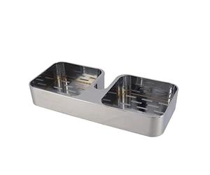 Tendance - Etagère ABS Adaptable selon Diamètre Colonne de Douche - Chrome - Salle de Bain - Hydro