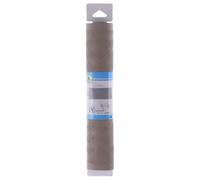 Tendance - Fond de Baignoire Caoutchouc Naturel 34x74 cm - Taupe - Salle de Bain - Tapis Antidérapant