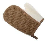 NATURAL CHIC GANT DE MASSAGE EXFOLIANT CORPS 17.5x21cm - CHANVRE/BAMBOU