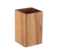 Gobelet et Porte Brosse à Dents en Acacia - TENDANCE