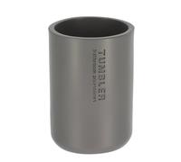 TENDANCE - Gobelet Polyrésine 370ml - Gris - Salle de Bain - Accessoire Salle de Bain à Poser