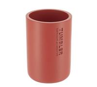 TENDANCE - Gobelet Polyrésine 370ml - Terracotta- Salle de Bain - Accessoire Salle de Bain à Poser
