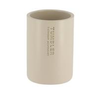TENDANCE - Gobelet polyresine - Beige