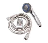 TENDANCE - Kit douchette 3 Fonctions anticalcaire Flexible 150 cm - Chrome