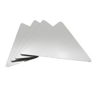 TENDANCE Lot de 4 Petits miroirs muraux décoratifs Auto-adhésifs