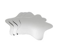 TENDANCE Lot de 4 Petits miroirs muraux décoratifs Auto-adhésifs