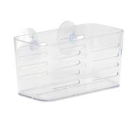 Tendance - Panier rectangulaire mm ps sur ventouses - transparent