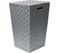 Tendance - Paniere a linge polyester evasee - gris