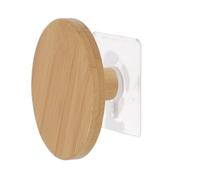 Tendance - Patere bambou d8,5cm sur sticker - bambou