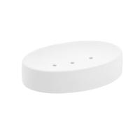 Tendance - Porte-savon effet caoutchouc - blanc