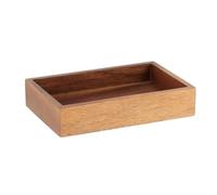 TENDANCE Porte Savon en Bois d'Acacia