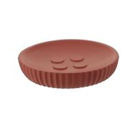 TENDANCE Porte-Savon en résine striée Terracotta Mat