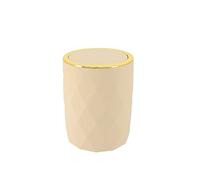 Tendance - Poubelle abs + rubber 6l - beige
