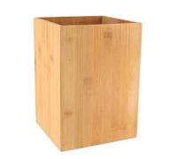 Tendance - Poubelle Bambou 7,5l - Bambou - Salle de Bain - Accessoire Salle de Bain à Poser