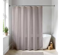 TENDANCE - Rideau de Douche peva 180x200cm - Taupe