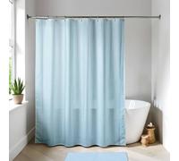 Tendance - Rideau de Douche 180x200cm - Bleu Clair - Salle de Bain - Rideaux