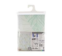 TENDANCE Rideau de Douche avec Anneaux Inclus 180 x 180 cm déco Garden Party