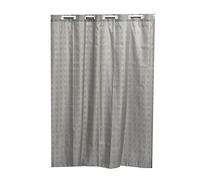 Tendance - Rideau de Douche Polyester avec Oeillets integres 180x200cm - Taupe