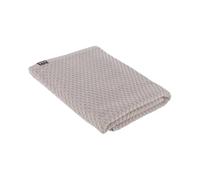Tendance - Serviette de bain 70x130 cm 100% coton damier - grege