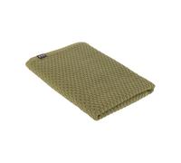 Tendance - Serviette de bain 70x130 cm 100% coton damier - vert olive