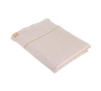 Tendance - Serviette de Bain 70x130 cm 100% Coton Nid d'Abeille - Beige - Salle de Bain - Linge de Bain