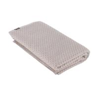 Tendance - Serviette de bain 90x150 cm 100% coton damier - grege
