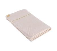Tendance - Serviette de bain 90x150 cm 100% coton nid d abeille - beige
