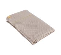 Tendance - Serviette de bain 90x150 cm 100% coton nid d abeille - taupe