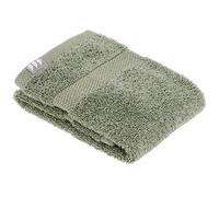 TENDANCE Serviette de Toilette Tissu éponge 100% Coton Vert Kaki 30 x 50 cm