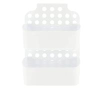 Tendance - Serviteur pp pour paroi de douche + 2 paniers - blanc