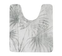 Tendance - Tapis Contour WC Absorbant Souple 45x50cm - Oasis Urban - Salle de Bain - Tapis