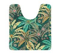 Tendance - Tapis contour wc absorbant souple 45x50cm - reve d ailleurs