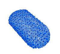 TENDANCE Tapis Fond de Baignoire Anti-dérapant Bulles 69 x 36 cm Bleu Marine