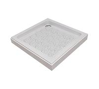 Tendance - Tapis Fond de Douche Anti-dérapant Bulles 50 x 50 cm Blanc
