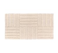 Tendance - Tapis Kacy Coton 45x90cm - Naturel - Salle de Bain - Tapis