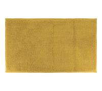 TENDANCE Tapis de Salle de Bain Jaune Moutarde en Microfibre Boules 45 x 75 cm