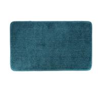 TENDANCE Tapis de Salle de Bain Bleu Canard en Microfibre Confort et Doux 45 x 75 cm