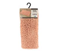 TENDANCE - Tapis Microfibre Petite Chenille 50x80 cm - Rose Poudre