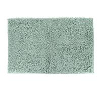 Tendance - Tapis Microfibre Petite Chenille 50x80 cm - Vert Eucalyptus - Salle de Bain - Tapis