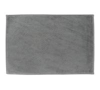 TENDANCE Tapis de Salle de Bain Gris foncé en Relief 40 x 60 cm