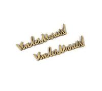 Tendances Fêtes - 10 CONFETTIS DE TABLE VIVE LES MARIÉS 7 CM TEINTÉ