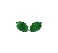 Tendances Fêtes - 20 Feuilles DE Houx 8X5CM Vert