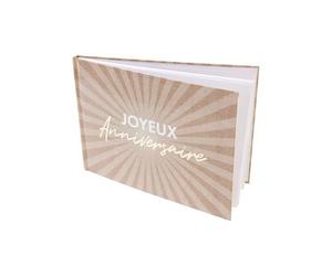 Tendances Fêtes - LIVRE D'OR ANNIVERSAIRE ÉCLAT 80P 15.5X21.5CM