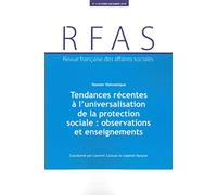Tendances récentes à l'universalisation de la protection sociale
