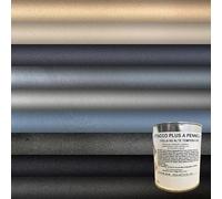 TENDEEVOLUTION Kit Ciel de Toit Voiture avec Colle au Pinceau, Tissus Ciel de Toit Voiture avec Mousse Assortie, Plusieurs Couleurs (1,50 X 2 + 3 Colle au Pinceau, Beige a Nid d'abeille)